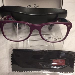 RayBan 5184 clear RX lenses